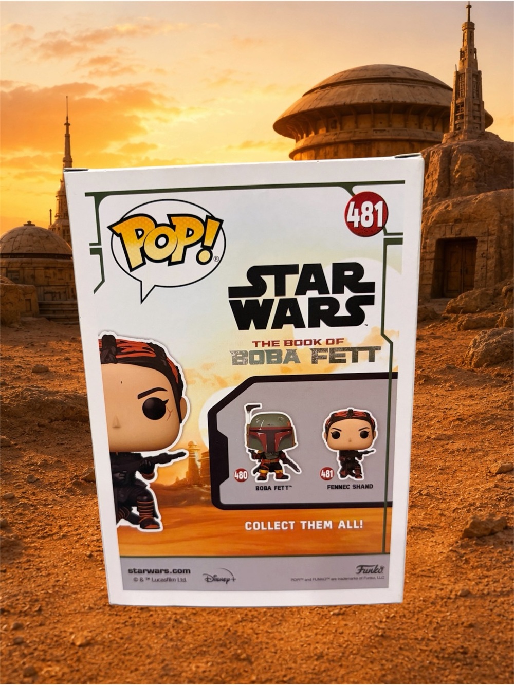 Funko Pop! Star Wars Fennec Shand #481 NIB - Picture 3 of 4